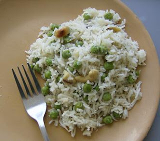 peas pulav rice variety