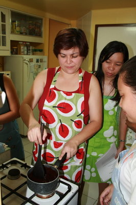 Cooking Brownies with Tita Julz