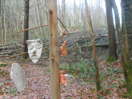 TOTEM fabriqué par les enfants du Clae