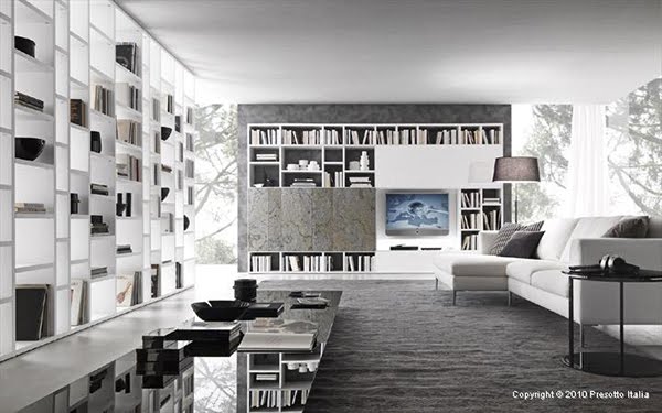 Zen Arqdecor Living Room Storage Solutions Ideas Pari Dispari These Stone Looking Facades Meet Ultra Modern High Gloss Lacquered Glass For An Unusual Yet Totally Cool Combination More Ideas Your Living Room