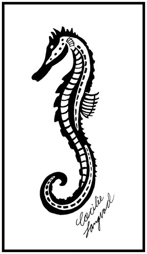 Seahorse Tattoo - Page 2 sea horse tattoo. Seahorse Tattoo - Page 2