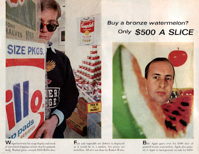 warhol and billy apple