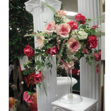 Labels silk wedding flowers arrangements