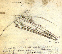 Design for a Flying Machine c. 1488