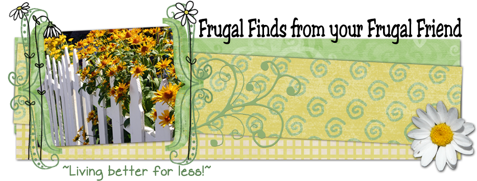 Frugal Finds from your Frugal Friend Give-Aways and Reviews!