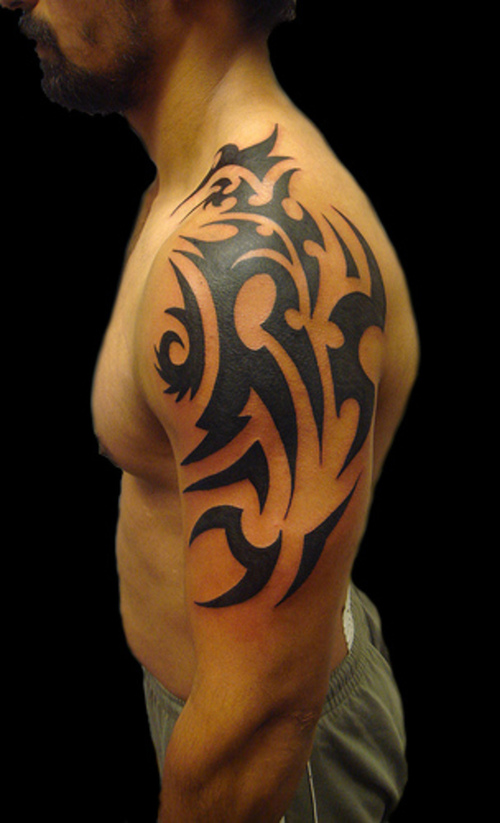 tribal sleeve tattoos for men. tribal sleeve tattoos for men.