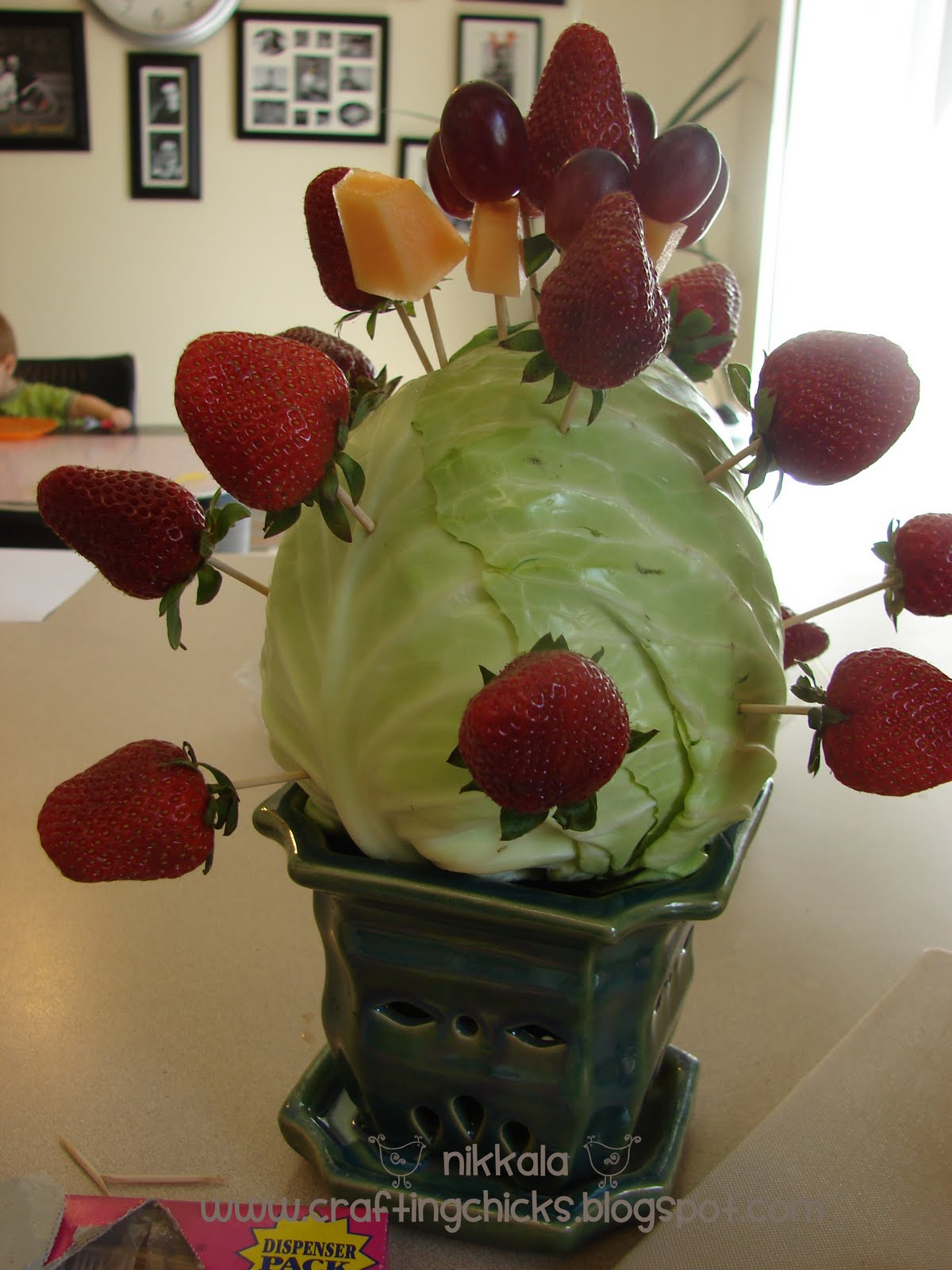 Homemade Fruit Bouquet The Crafting Chicks