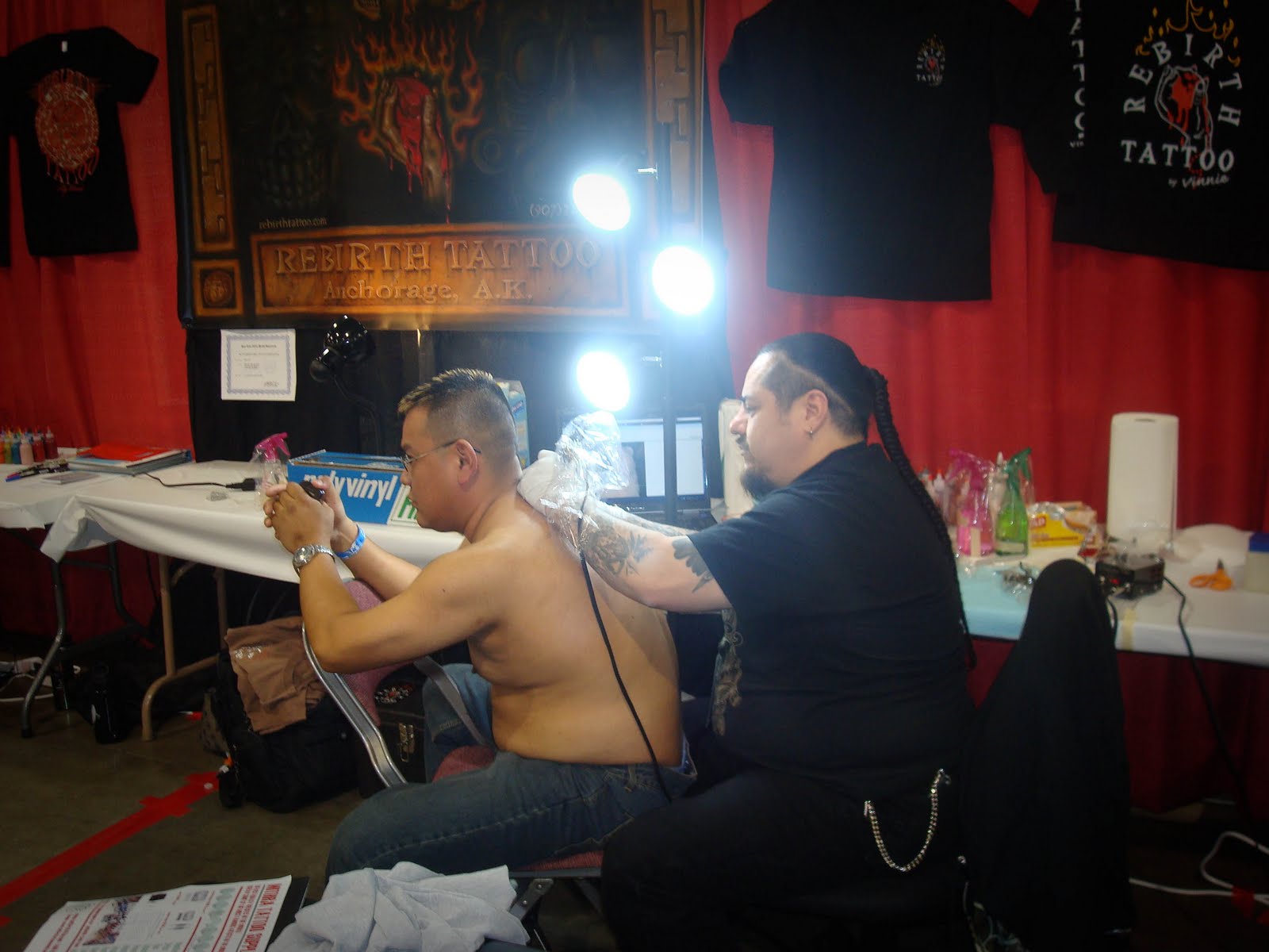 rebirth tattoo by vinnie 1st booth at slc tattoo convention rebirth tattoo by vinnie 1st booth at slc tattoo convention