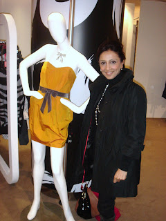 BBC London News Presenter Riz Lateef at the Jaeger press event. Photo by Lucia Carpio.