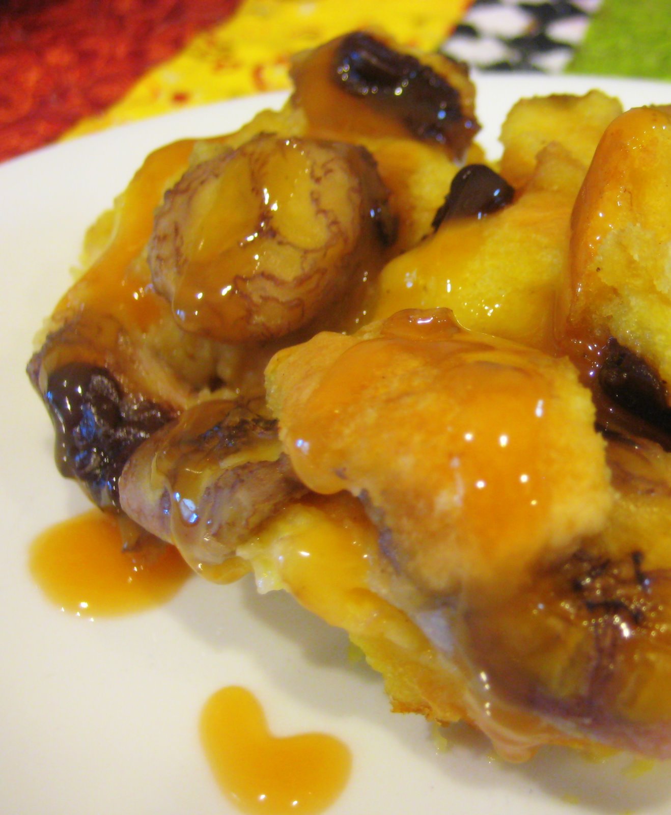 "Put a Lyd on it!" Chocolate ChipBanana Bread Pudding