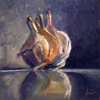 Pirouette on Black Marble by Liza Hirst