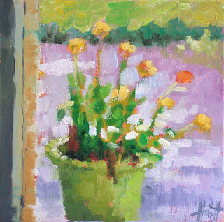 Marigolds by Liza Hirst