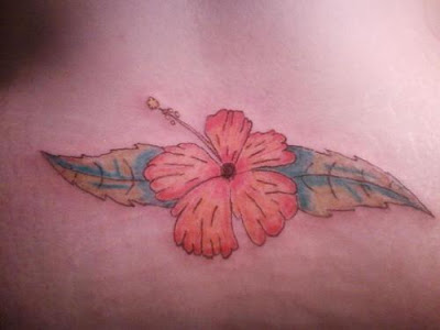 flower tattoo sketch. New Flower Tattoo Design
