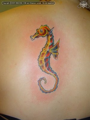 Download Full-Size Image | Main Gallery Page Sea Horse Tattoo Design