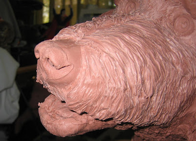 chavant clay dog nose sculpt