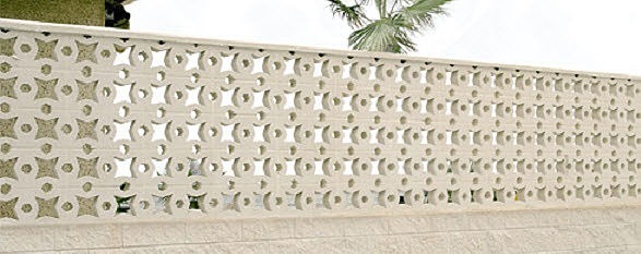 mid century decorative concrete screen block | modern design mid century decorative concrete screen block | modern design