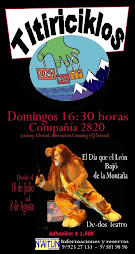 De-dos Teatro presenta: "El Día que el León Bajó de la Montaña"