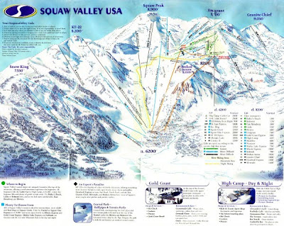squaw valley map ski trail olympic california village skiing mountain area mappery places weather alpine meadows base maps