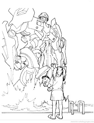 Bumblebee Transformer Coloring Pages Bumblebee appears from the swimming Bumblebee Transformer Coloring Pages Bumblebee appears from the swimming