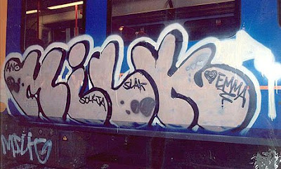 Funny Bubble Graffiti Alphabet On The Train Funny Bubble Graffiti Alphabet On The Train