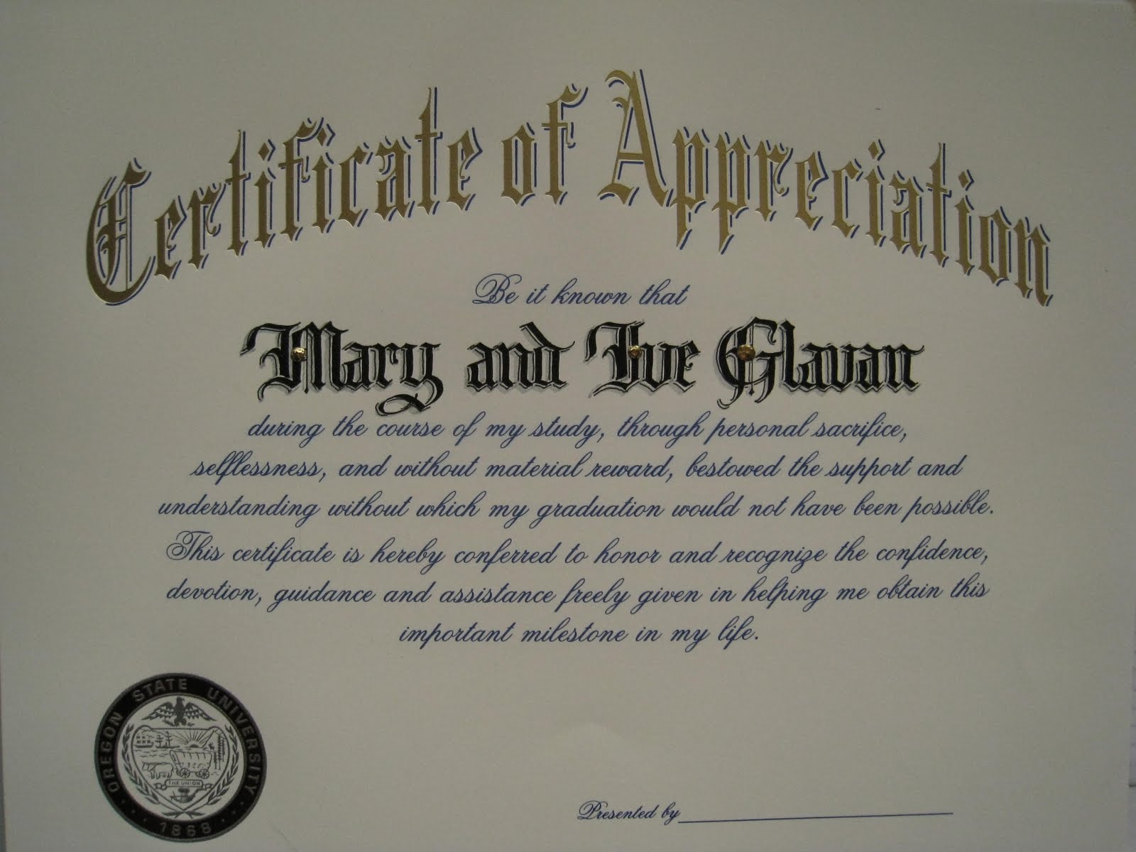 pictures of appreciation