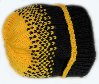 crochet steelers hat
