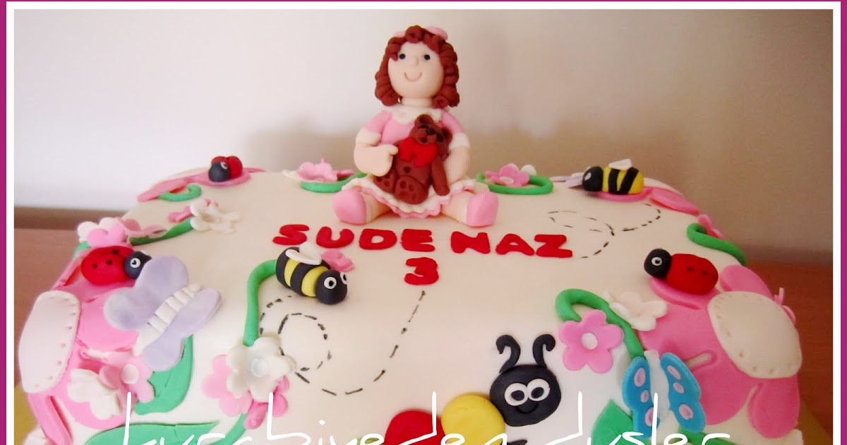 Kurabiyeden Düşler Bursa butik pasta Sude Naz �ın doğum günü