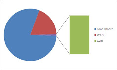 my life as a pie chart