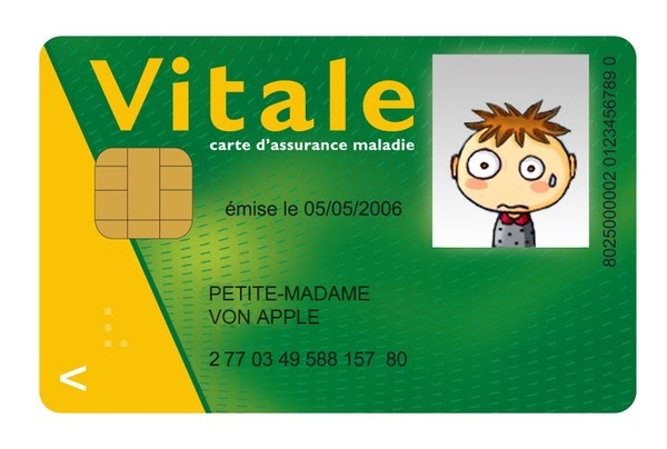 comment mettre bebe sur carte vitale
