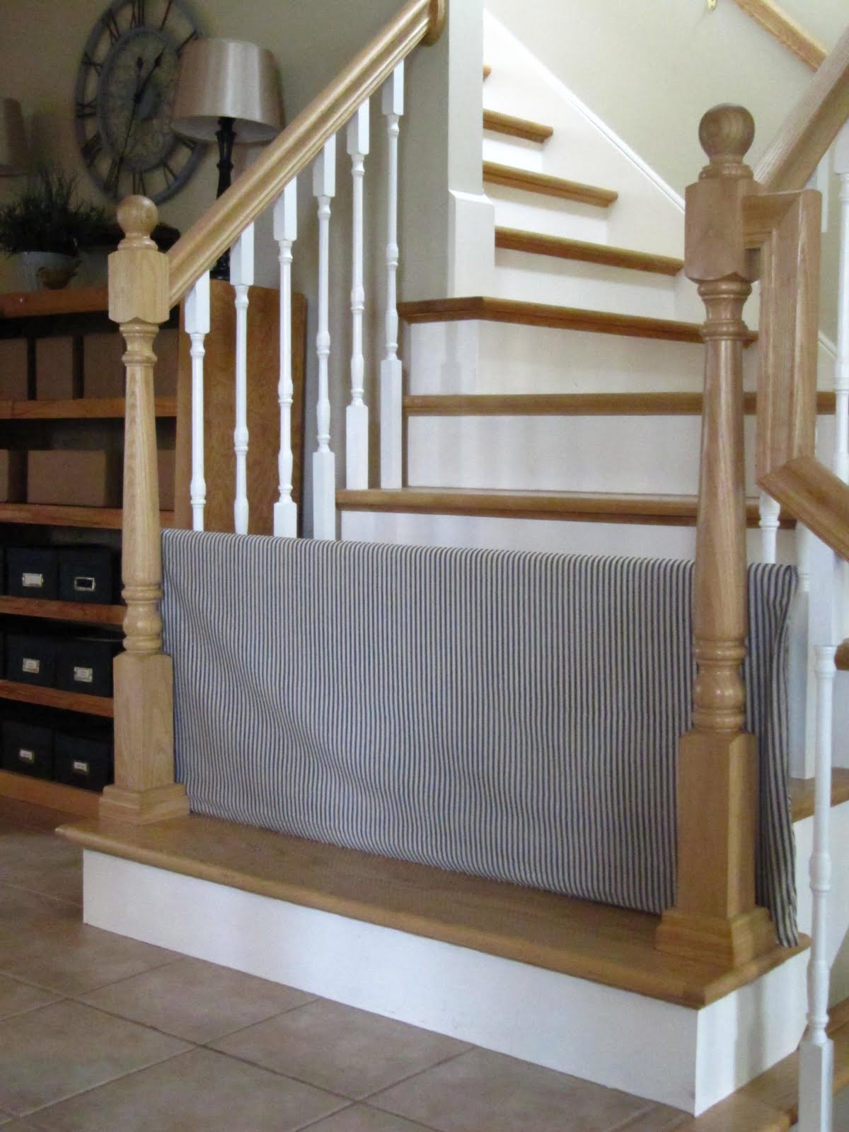 Tool Time Tuesday...PVC Dog Gate and Stair Baskets Too Me & My BLog