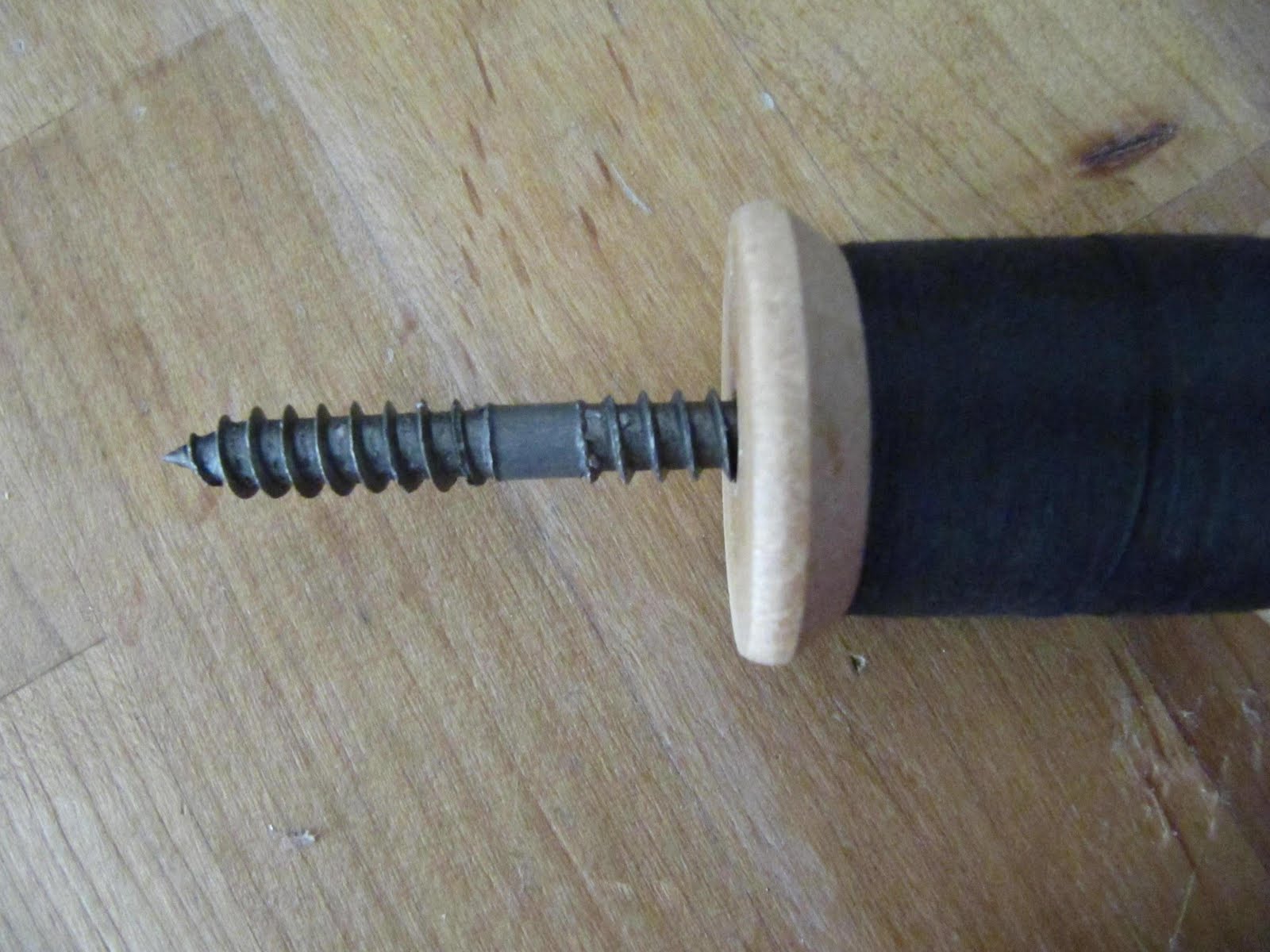 Sew Many Ways... Tool Time Tuesday...Spool of Thread Drawer Pull