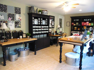 Ideas For Organizing Sewing Room. Check this sewing room out.