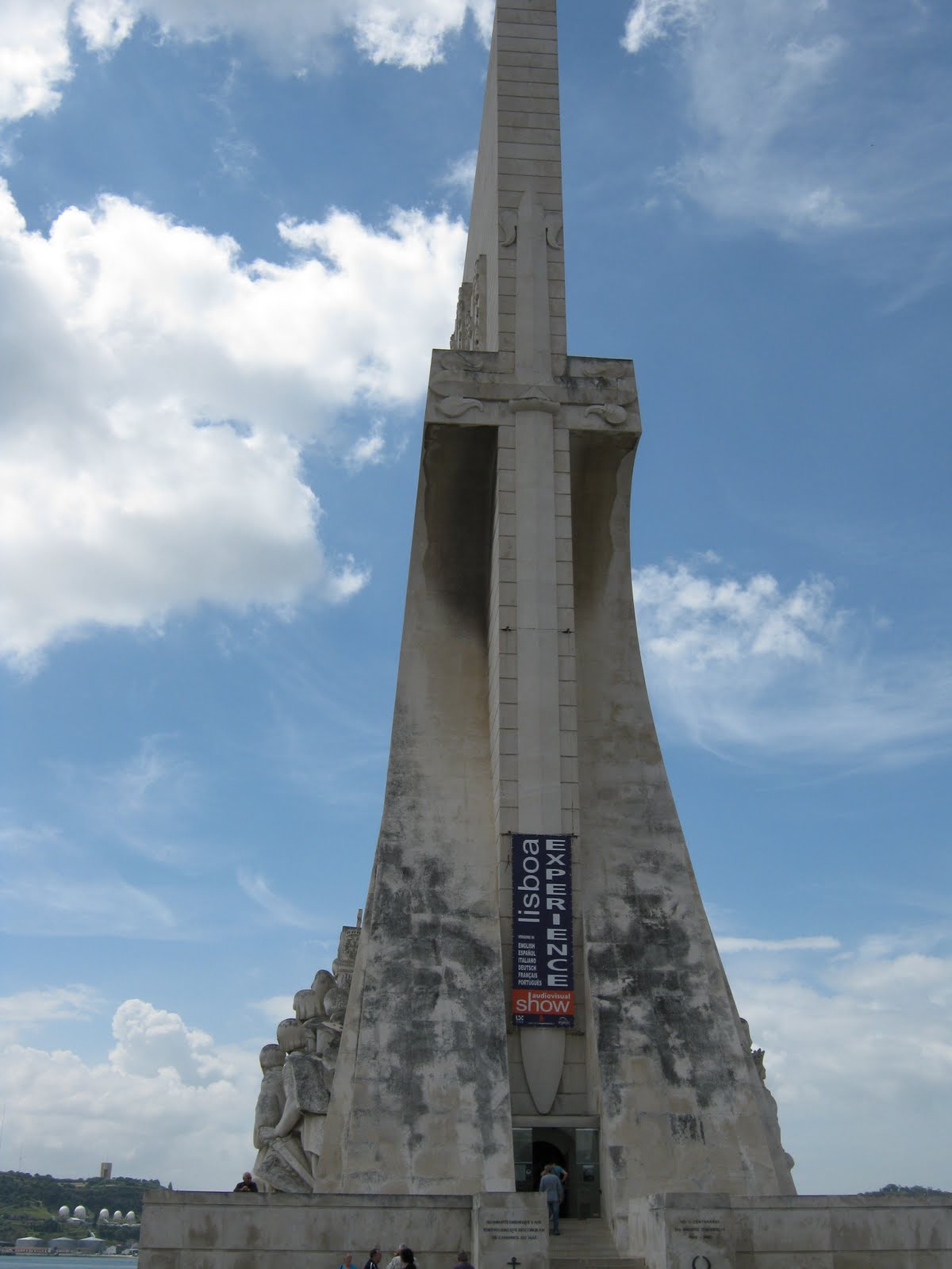 A religious cross that you can walk into