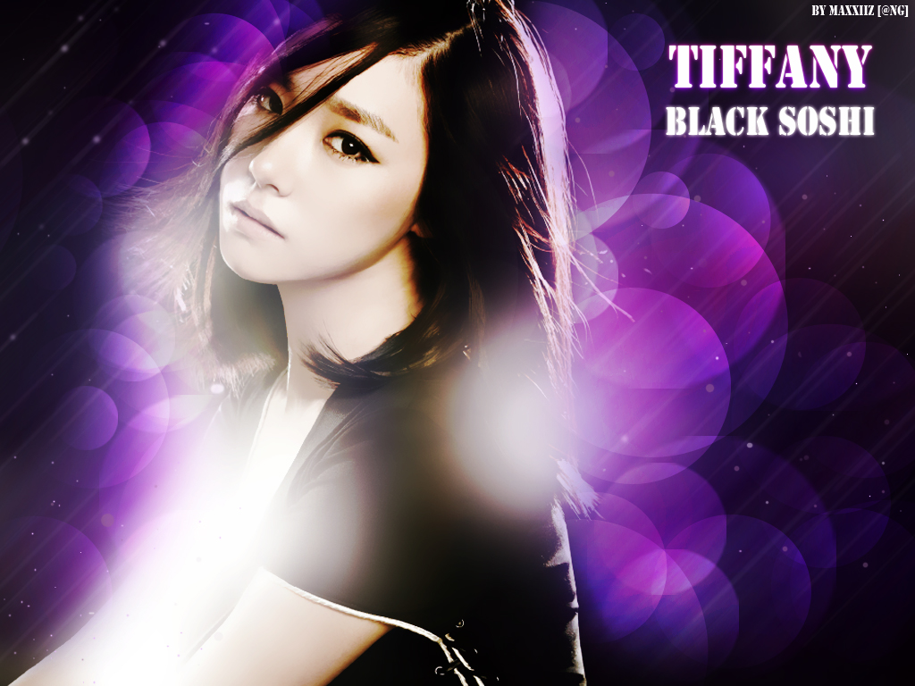 [PIC] SNSD wallpaper Tiffany+Wallpaper+Black+Soshi