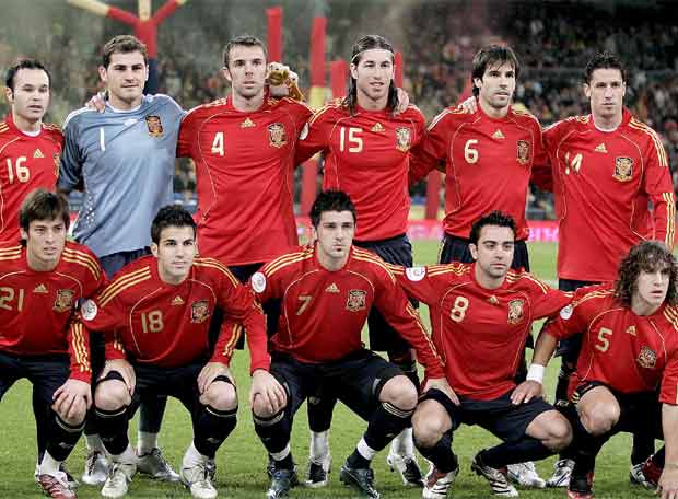 seleccion española en el mundial 2010