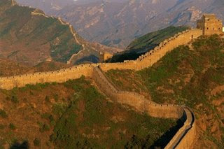 5.Great wall of China 