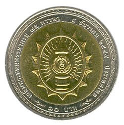 10 Baht Y387 rev