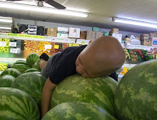 He loves watermelons!
