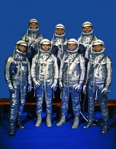 Astronomia Del Aljarafe Los Siete Astronautas Del Proyecto Mercury