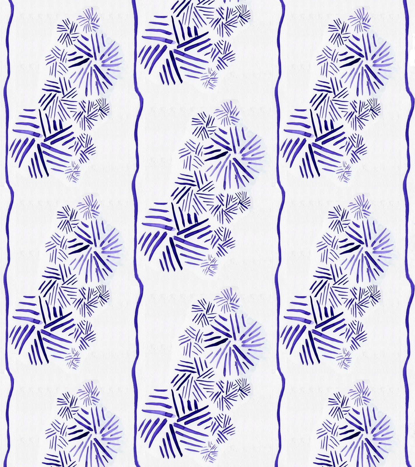 colored thread Pattern experimentation