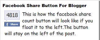 Menampilkan
 Facebook Share di posting blog
