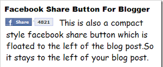 Menampilkan
 Facebook Share di posting blog