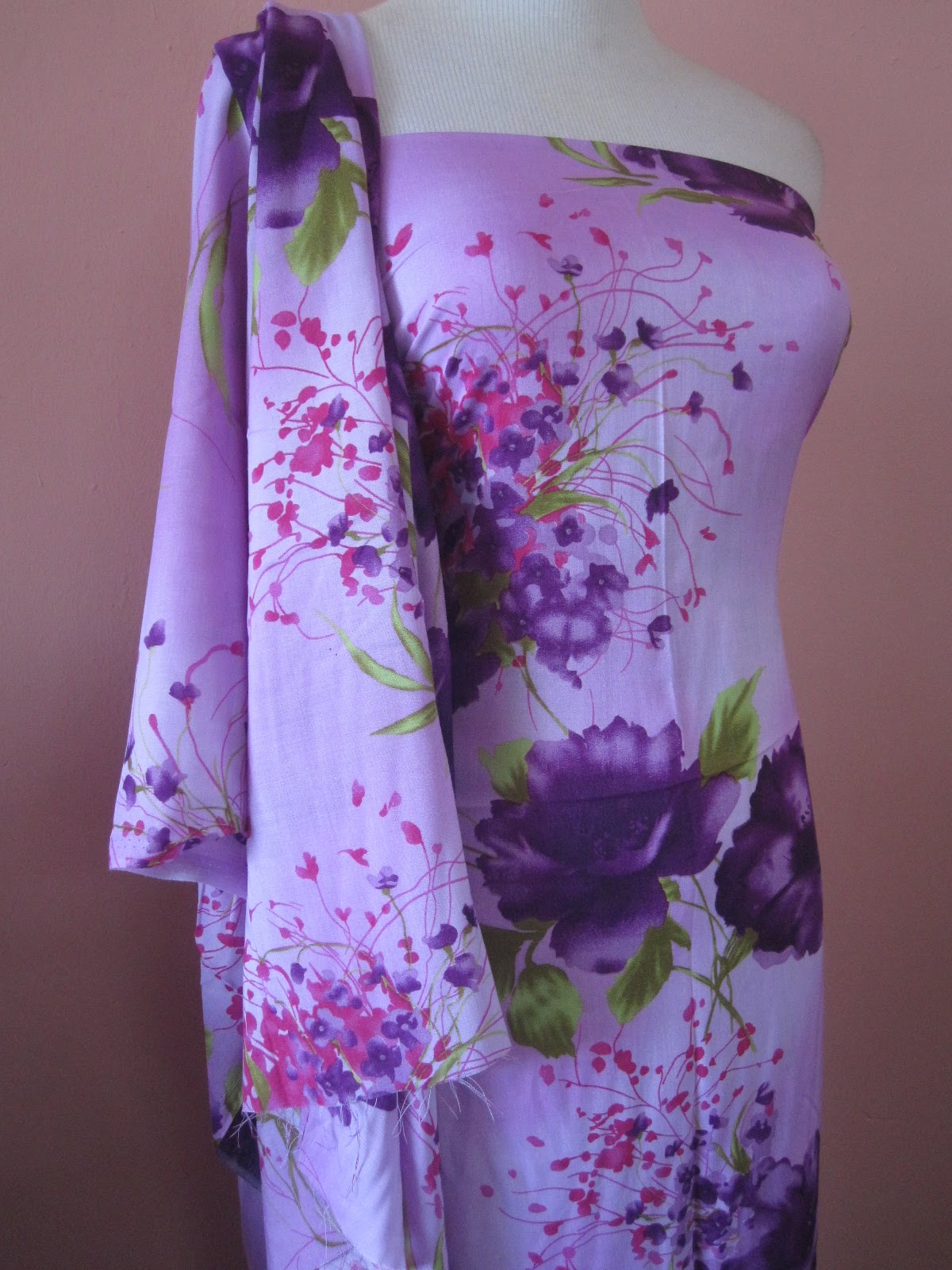 PEMBORONG JUBAH, BAJU SIAP, TUDUNG ONLINE KOLEKSI KAIN ENGLISH COTTON