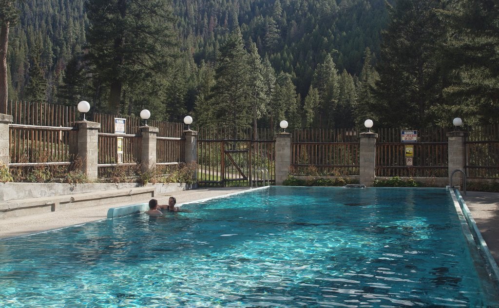 Tim and Joan in India 2019 Sept 1 Hamilton to Lost Trail Hot Springs