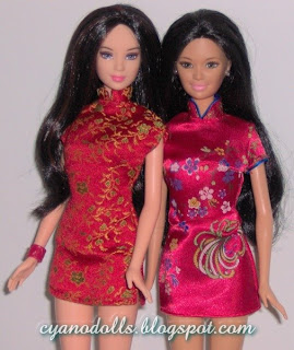 chinese new year barbie doll