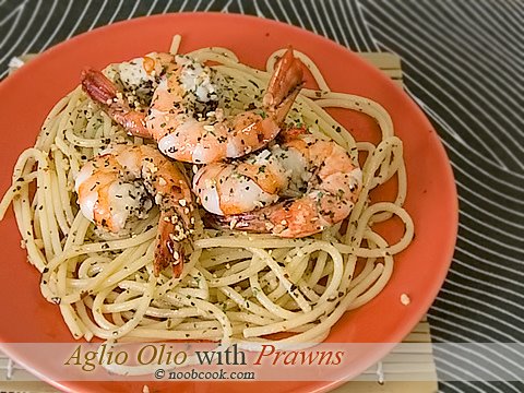Shrimp Aglio Olio