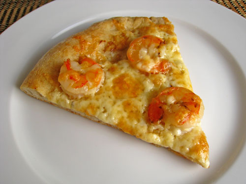 Shrimp Scampi Pizza