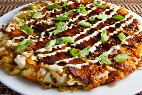 Image result for Okonomiyaki dish