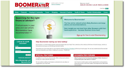 Yahoo Answers alternative, Boomerater