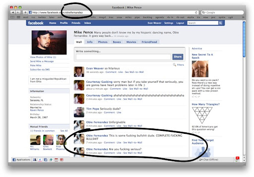 Examples of Facebook Vanity URL hijackings Examples of Facebook Vanity URL hijackings